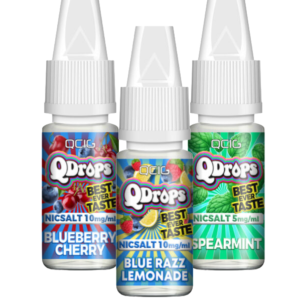 QCig Premium freebase liquids QCig Premium freebase liquids
