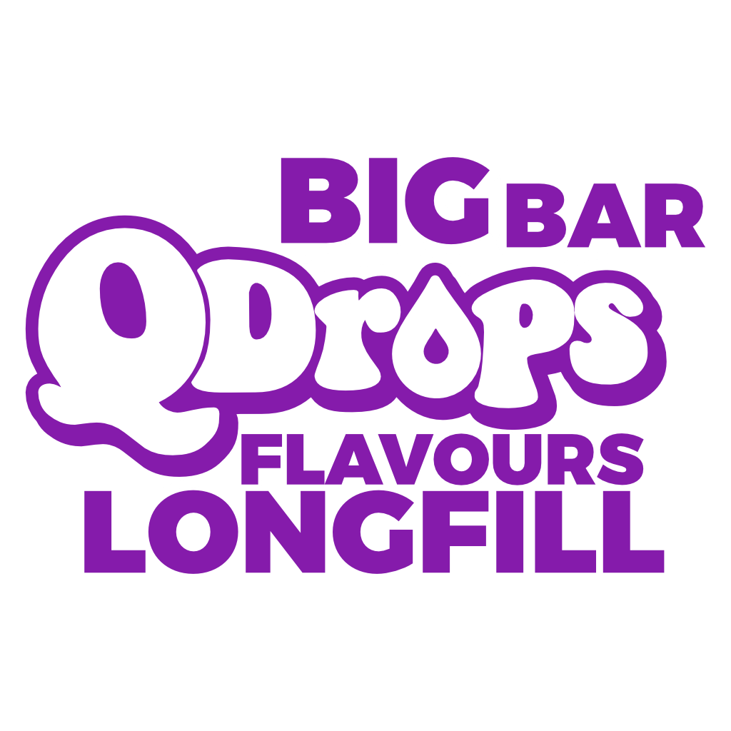 logo QDrops Bigbar Longfill logo QDrops Bigbar Longfill